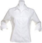 Kustom Kit – Women´s Corporate Oxford Shirt 3/4-Sleeve besticken und bedrucken lassen
