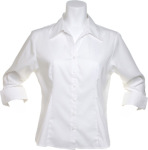 Kustom Kit – Women´s Corporate Oxford Shirt 3/4-Sleeve for embroidery and printing