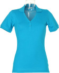 Kustom Kit – Sophia Comfortec® V Neck Polo Shirt for embroidery and printing