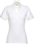 Kustom Kit – Sophia Comfortec® V Neck Polo Shirt for embroidery and printing