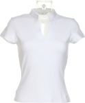 Kustom Kit – Corporate Top V Neck Mandarin Collar for embroidery and printing