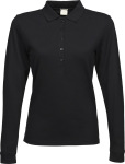 Tee Jays – Ladies Stretch Long Sleeve Polo hímzéshez és nyomtatáshoz