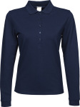 Tee Jays – Ladies Stretch Long Sleeve Polo for embroidery and printing