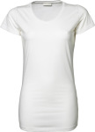 Tee Jays – Ladies Stretch Tee Extra Long for embroidery and printing