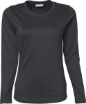 Tee Jays – Ladies Longsleeve Interlock T-Shirt besticken und bedrucken lassen