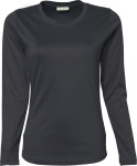 Tee Jays – Ladies Longsleeve Interlock T-Shirt for embroidery and printing