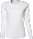 Tee Jays – Ladies Longsleeve Interlock T-Shirt for embroidery and printing