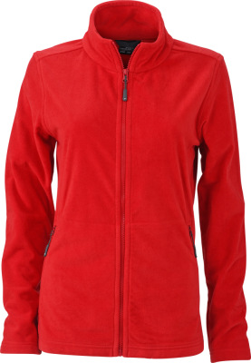 James & Nicholson - Ladies‘ Microfleece Jacket (red)