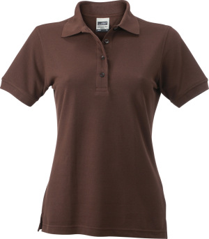 James & Nicholson - Ladies' Workwear Piqué Polo (brown)