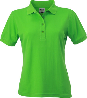 James & Nicholson - Damen Workwear Piqué Polo (lime green)