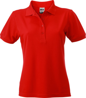 James & Nicholson - Ladies' Workwear Piqué Polo (red)