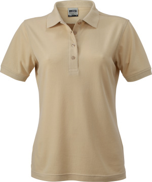 James & Nicholson - Ladies' Workwear Piqué Polo (stone)