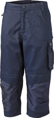 James & Nicholson - Arbeitshose 3/4 (navy/navy)