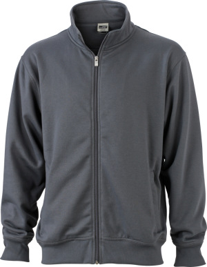 James & Nicholson - Sweat Jacket (carbon)