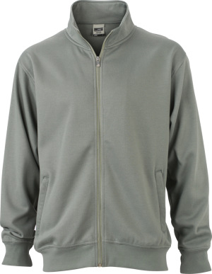 James & Nicholson - Sweat Jacket (dark grey)