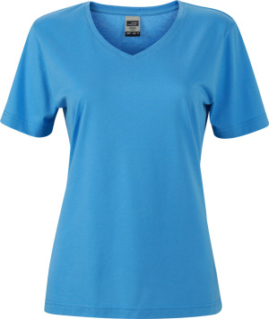 James & Nicholson - Ladies‘ Workwear T-Shirt (aqua)