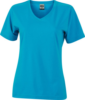 James & Nicholson - Ladies‘ Workwear T-Shirt (turquoise)
