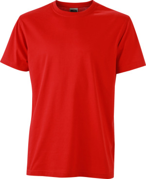 James & Nicholson - Herren Workwear T-Shirt (red)