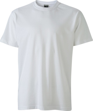 James & Nicholson - Men‘s Workwear T-Shirt (white)