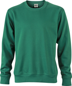James & Nicholson - Workwear Sweat (dark-green)