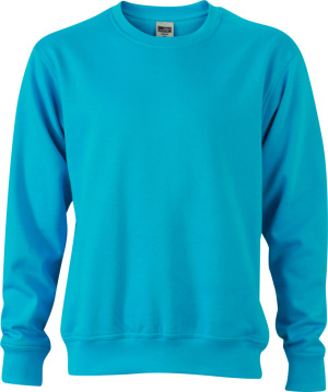 James & Nicholson - Workwear Sweater (turquoise)