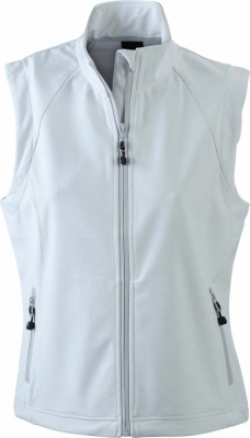 James & Nicholson - Ladies' Softshell Vest (off white)