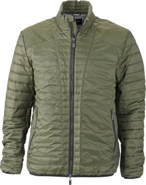 James & Nicholson - Herren Lightweight Jacke (olive/silver)