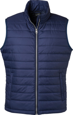 James & Nicholson - Men's Padded Vest (navy)