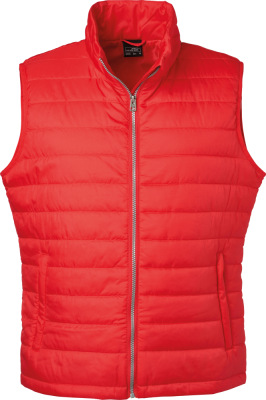 James & Nicholson - Men's Padded Vest (red)