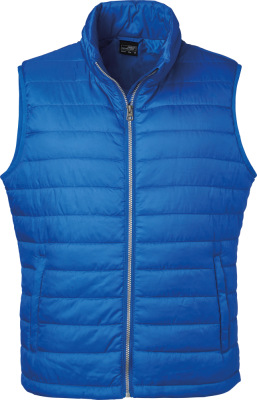 James & Nicholson - Men's Padded Vest (royal)