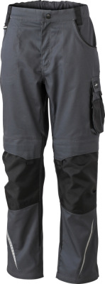 James & Nicholson - Workwear Pants (carbon/black)