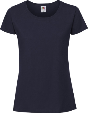 Fruit of the Loom - Damen Ringspun Premium T-Shirt (deep navy)