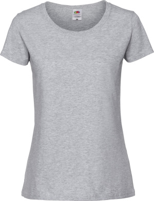 Fruit of the Loom - Ladies' Ringspun Premium T-Shirt (heather grey)