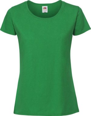 Fruit of the Loom - Damen Ringspun Premium T-Shirt (kelly green)