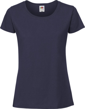 Fruit of the Loom - Damen Ringspun Premium T-Shirt (navy)