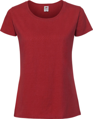 Fruit of the Loom - Ladies' Ringspun Premium T-Shirt (red)