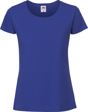 Fruit of the Loom - Damen Ringspun Premium T-Shirt (royal blue)