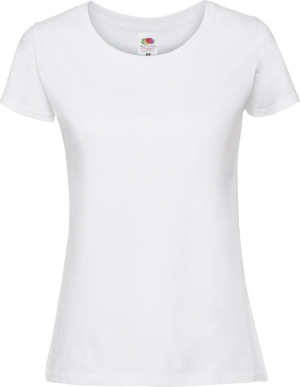 Fruit of the Loom - Damen Ringspun Premium T-Shirt (white)