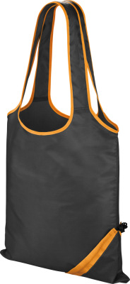 Result - Einkaufstasche verstaubar (black/orange)