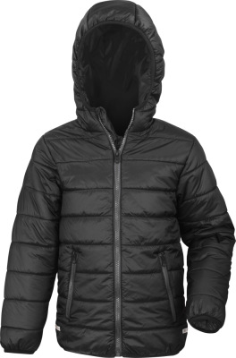 Result - Kinder Steppjacke (black)