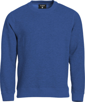 Clique - Classic Roundneck (blau meliert)