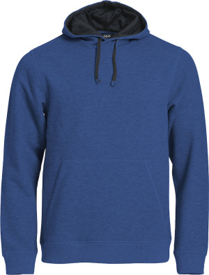 Clique - Classic Hoody (blau meliert)