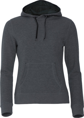 Clique - Classic Hoody Ladies (anthrazit meliert)