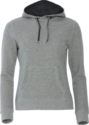 Clique - Classic Hoody Ladies (grau meliert)