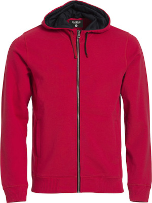 Clique - Classic Hoody Full Zip (rot)