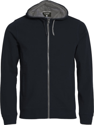 Clique - Classic Hoody Full Zip (schwarz)