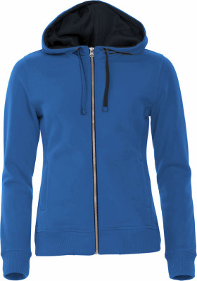 Clique - Classic Hoody Full Zip Ladies (royal blau)