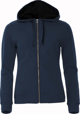 Clique - Classic Hoody Full Zip Ladies (marine)