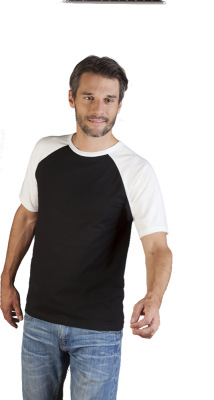 Promodoro - Men’s Raglan-T (black-white)