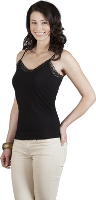 Promodoro - Women’s Lace Top (black)